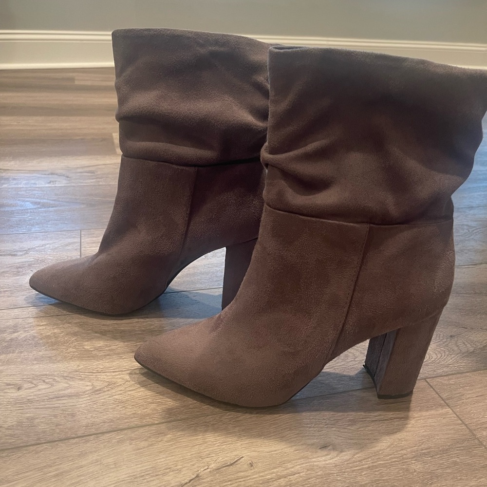 Gray Boots